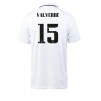 Real Madrid Federico Valverde #15 Fußballbekleidung Heimtrikot 2022-23 Kurzarm